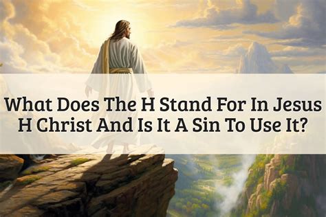 what does jesus stand for.